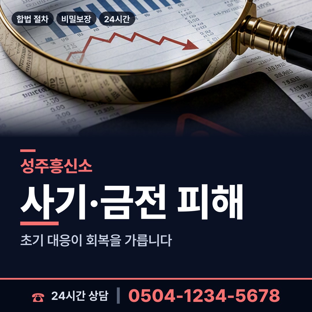 성주 선남면 직원조사 상담 안내